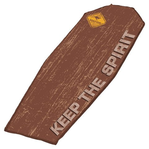 Roadsign Trekking Selbstaublasende Isomatte, braun, used look, 183x51x2,5 cm, 70510