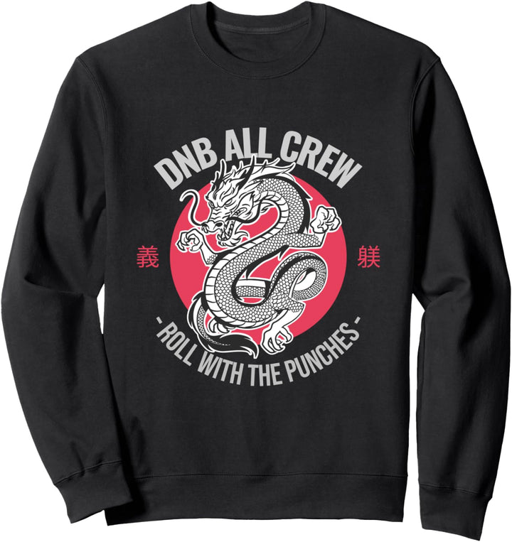 Drum & Bass Dragon Liquid Jungle Dubstep DnB Sweatshirt