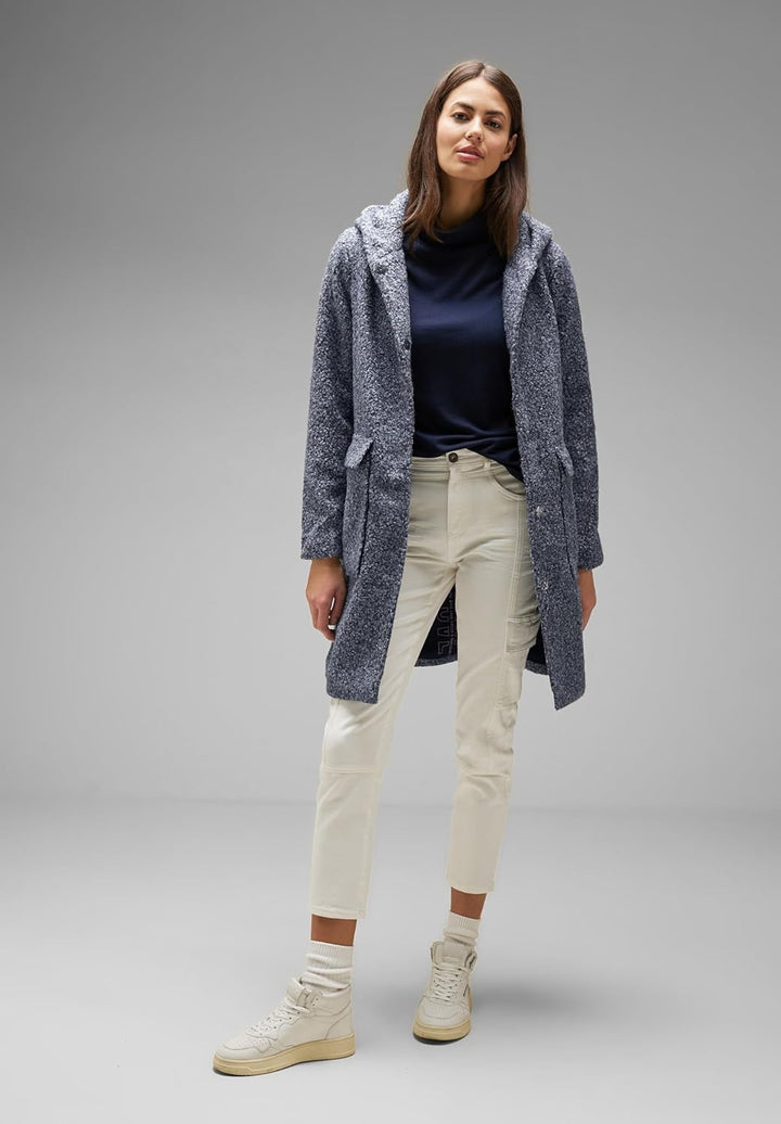 STREET ONE Damen Übergangsjacke 36 Gravity Blue, 36 Gravity Blue