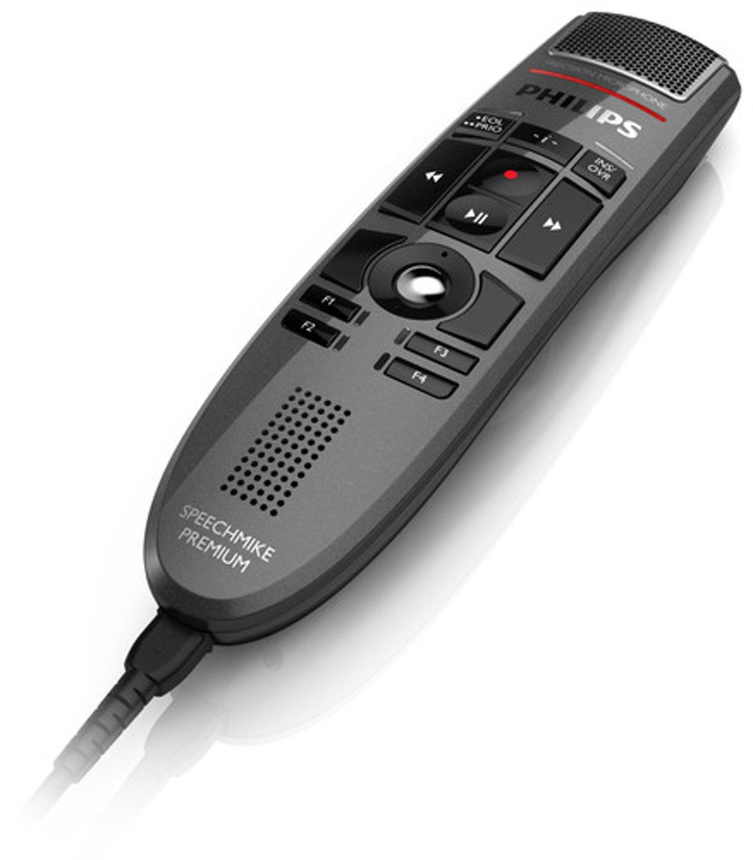 Philips LFH3500 SpeechMike Premium USB-Diktiermikrofon Präzisionsmikrofon Steuerung per Drucktasten