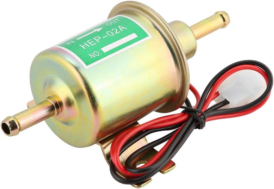 Yctze 70 l/h elektrische Niederdruck-Kraftstoffpumpe 12 / 24V Universal-Inline-Benzinpumpe Installat