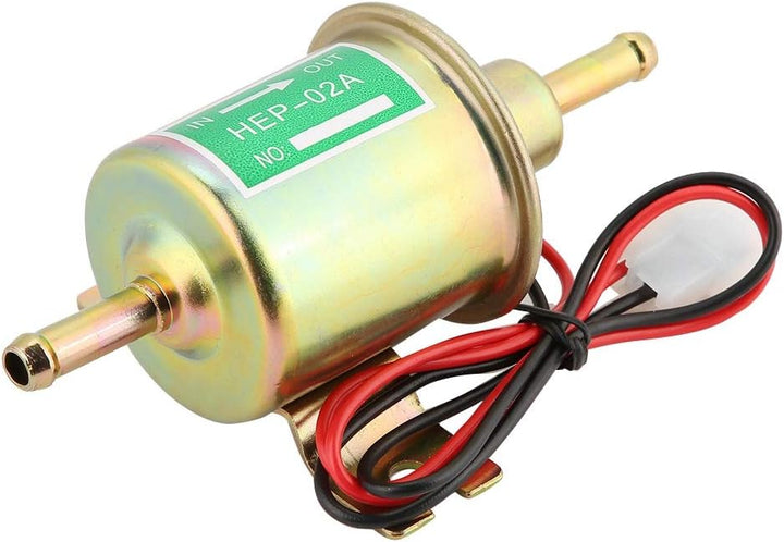 Yctze 70 l/h elektrische Niederdruck-Kraftstoffpumpe 12 / 24V Universal-Inline-Benzinpumpe Installat