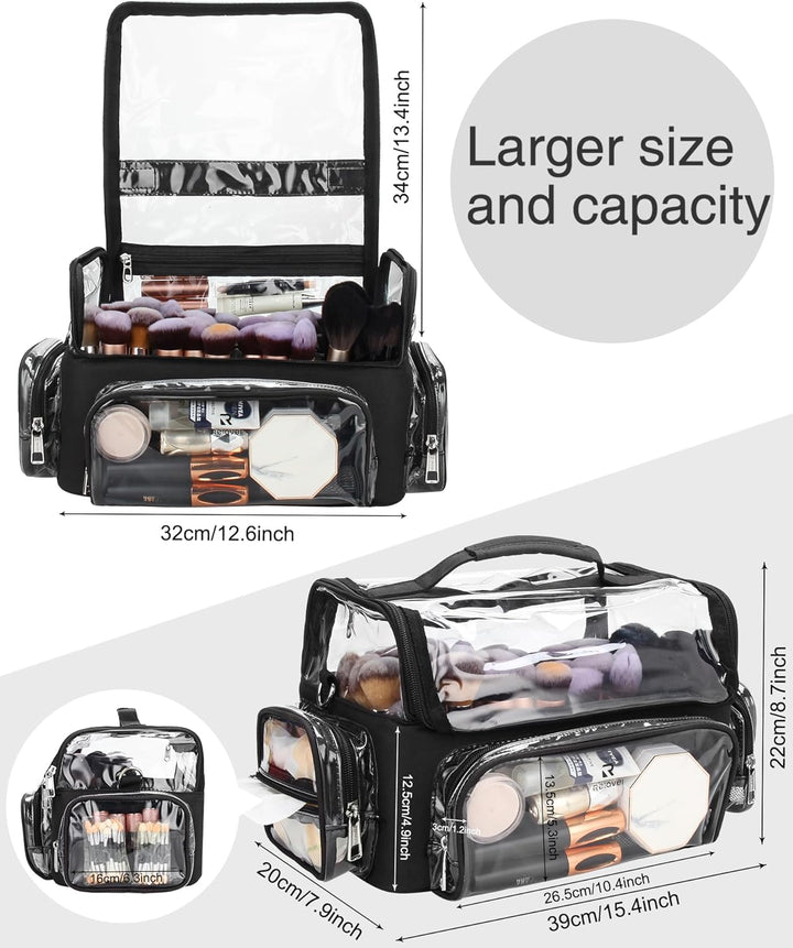 Kosmetikpinsel-Tasche Extra Gross Profi Kosmetikpinselbeutel XL Essentials für Kosmetikerinnen Reise