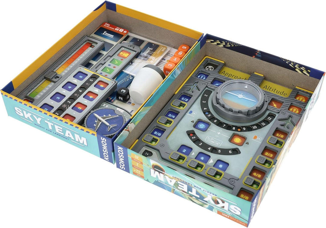 Feldherr Dashboard und Spielhilfe kompatibel mit Sky Team - 3D-Upgrade für Cockpit, Windanzeige und