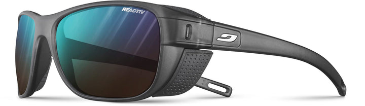 Julbo Unisex Camino Sonnenbrille Einheitsgrösse Schwarz Durchscheinend Matt / Grau, Einheitsgrösse S