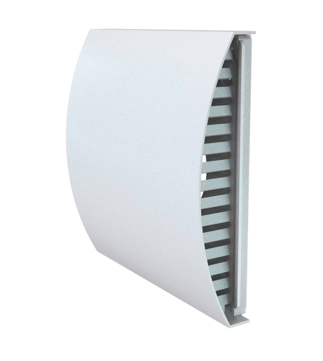 Kunststoff Aussenwand Lüftungshaube EH 14 Weiss 160 mm