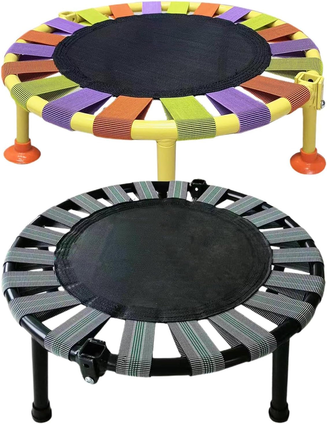Faltbares Trampolin, Fitness-Trampolin | Übungs-Sprungbett Rundes Hüpfbett Für Kleinkinder, Rebounde
