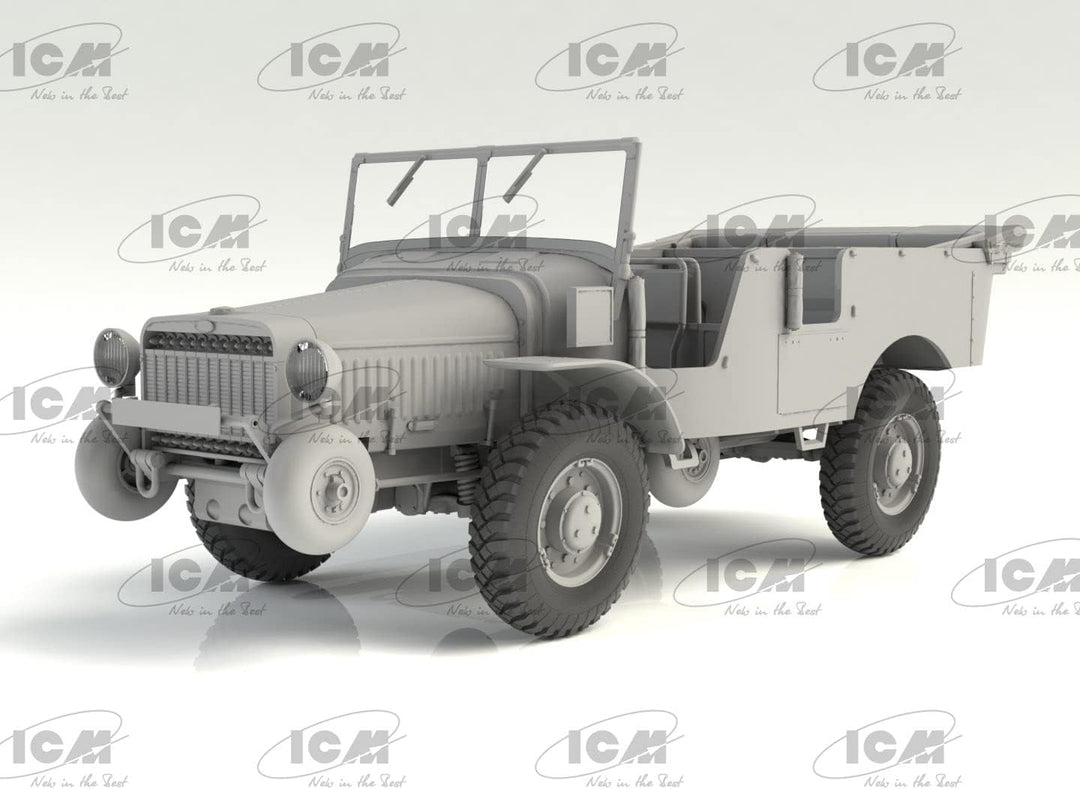 ICM ICMDS3514 Sclae Modellbausatz, Schwarz