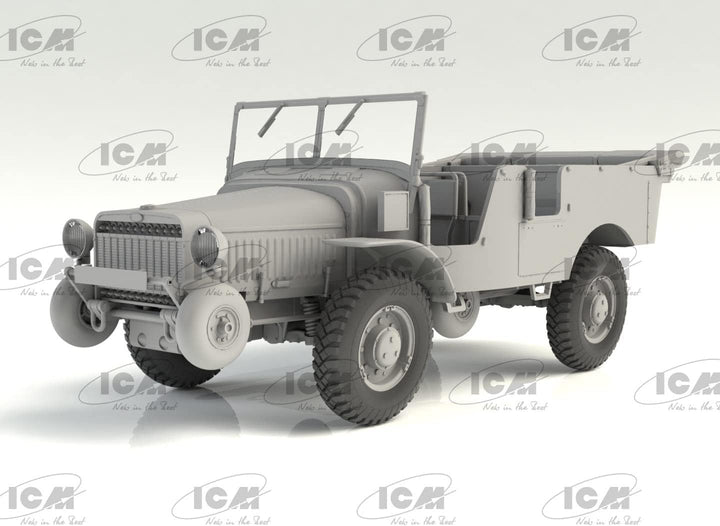 ICM ICMDS3514 Sclae Modellbausatz, Schwarz