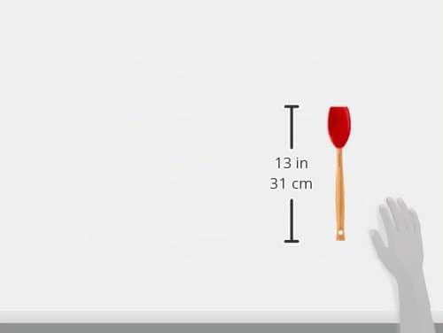 Le Creuset Kochlöffel Craft asu Silikon, Kirschrot, 93010603060000, Kirschrot