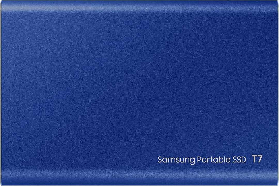 Samsung Portable SSD T7, 500 GB, USB 3.2 Gen.2, 1.050 MB/s Lesen, 1.000 MB/s Schreiben, Externe SSD