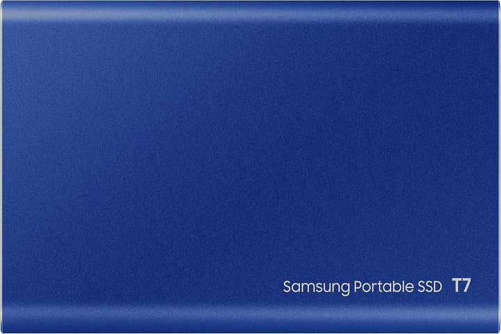 Samsung Portable SSD T7, 500 GB, USB 3.2 Gen.2, 1.050 MB/s Lesen, 1.000 MB/s Schreiben, Externe SSD