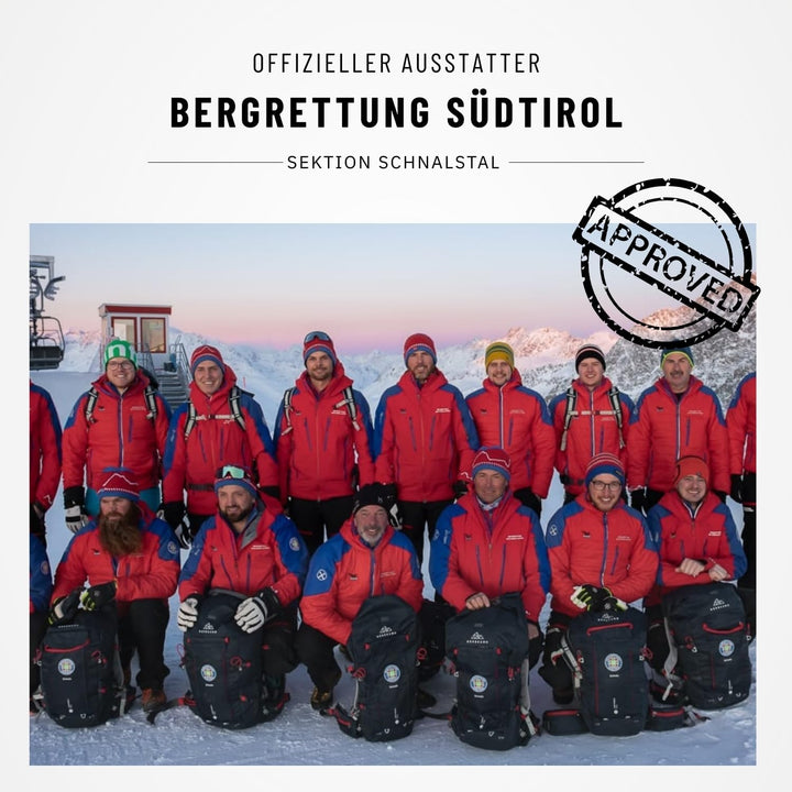 NORDKAMM Skischuhtasche mit Helmfach und Rucksackfunktion, Damen, Herren, blau