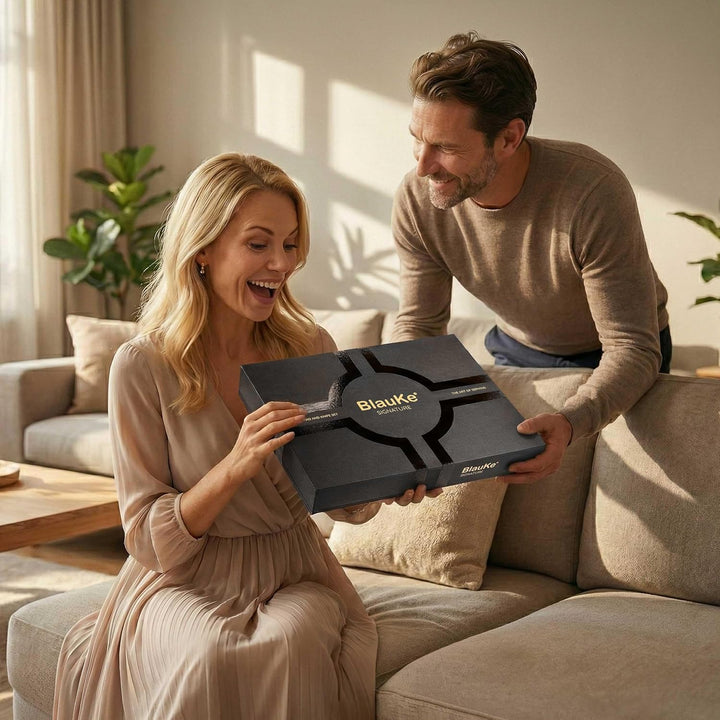 Käsebrett mit Käsemesser Set für Grosse Gruppen – Akazienholz Servierbrett, EIN Upgrade von Bambus C