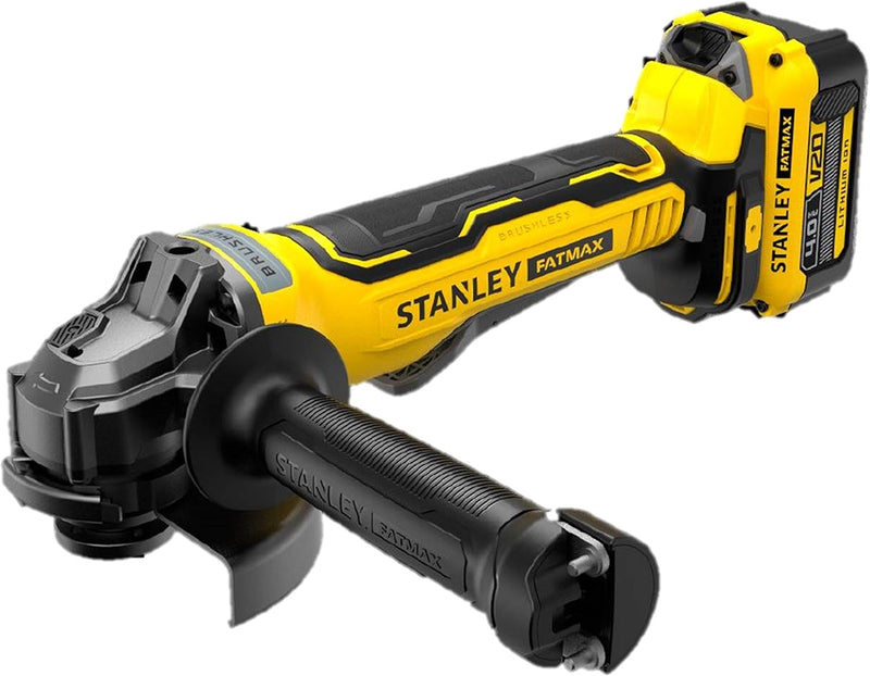 Stanley FatMax V20 Akku-Winkelschleifer SFMCG700M2K (18V, 4.0Ah, 125mm Scheiben-ø, bürstenloser Moto