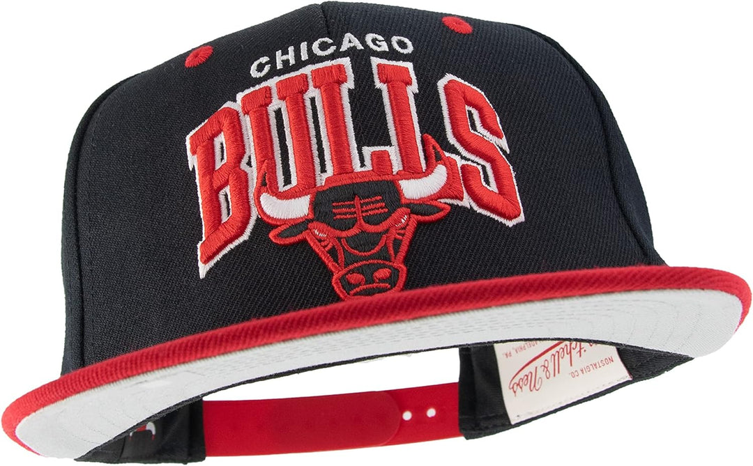 Mitchell & Ness Snapback - Team Arch NBA - Chicago Bulls, blk/red