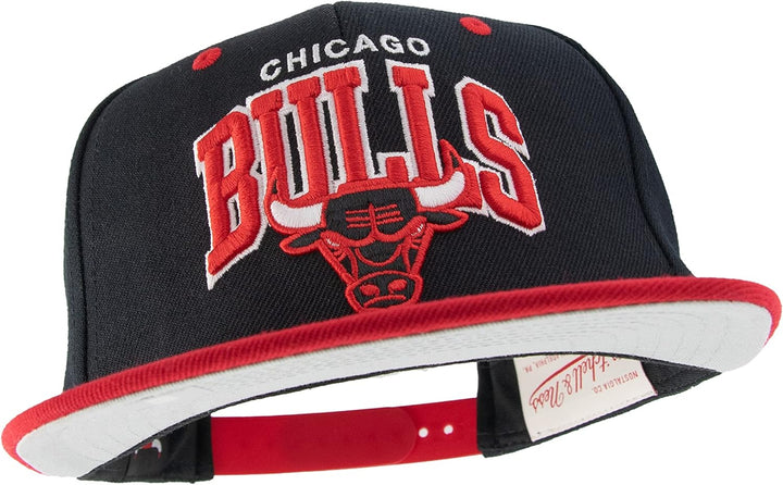 Mitchell & Ness Snapback - Team Arch NBA - Chicago Bulls, blk/red