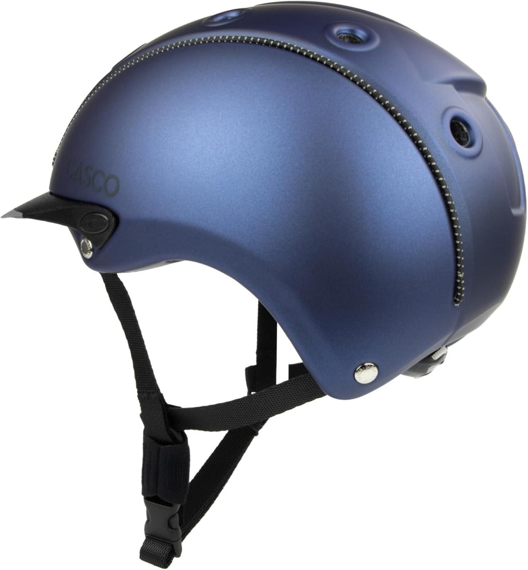RL24 - Reithelm Mistrall-1 von Casco inkl. Putzschwamm – Reitkappe Damen, Herren &amp; Kinder – leicht,