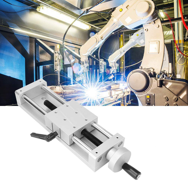 150 mm Schiebetisch Linearschienenbühne, manuelle lineare Schiebetischausrüstung, manuelles Linearfü