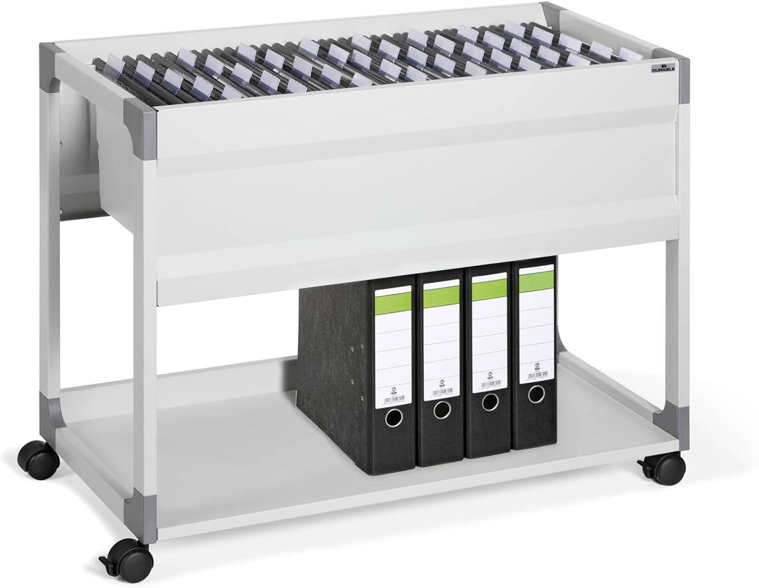 Durable System File Trolley 100 Multi, grau, 378510, Grau