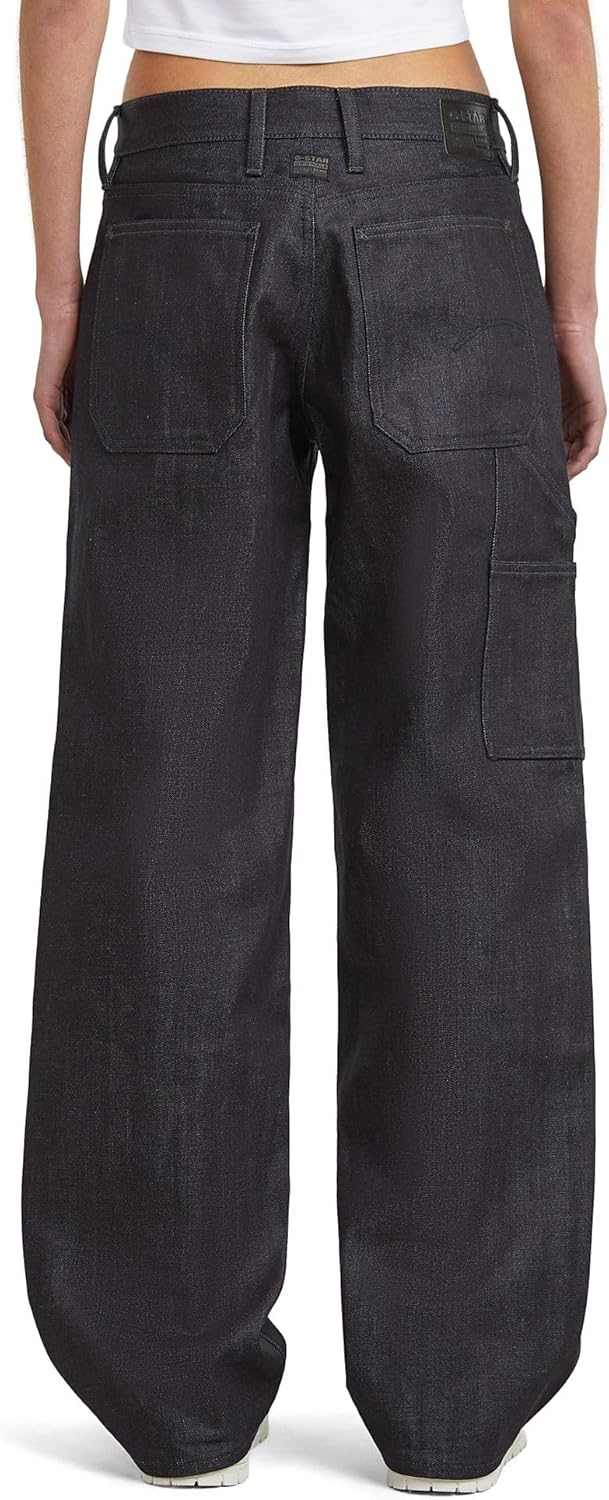 G-Star Damen Jeans Judee Carpenter Loose Jeans 23W / 30L Blau (Raw Denim D23590-d315-001), 23W / 30L