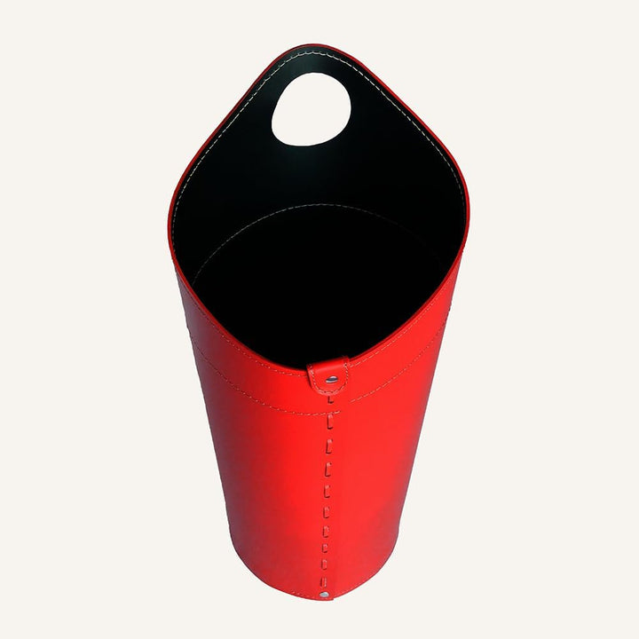 LIMAC Design NIDAC Kaminbesteck aus Leder, Kaminbesteck Werkzeugtasche, Kaminbesteck Eisenbeutel für