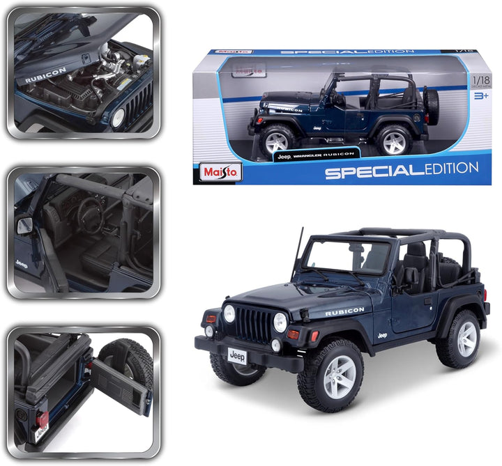 Maisto 531663 - Jeep Wrangler Rubicon 1:18