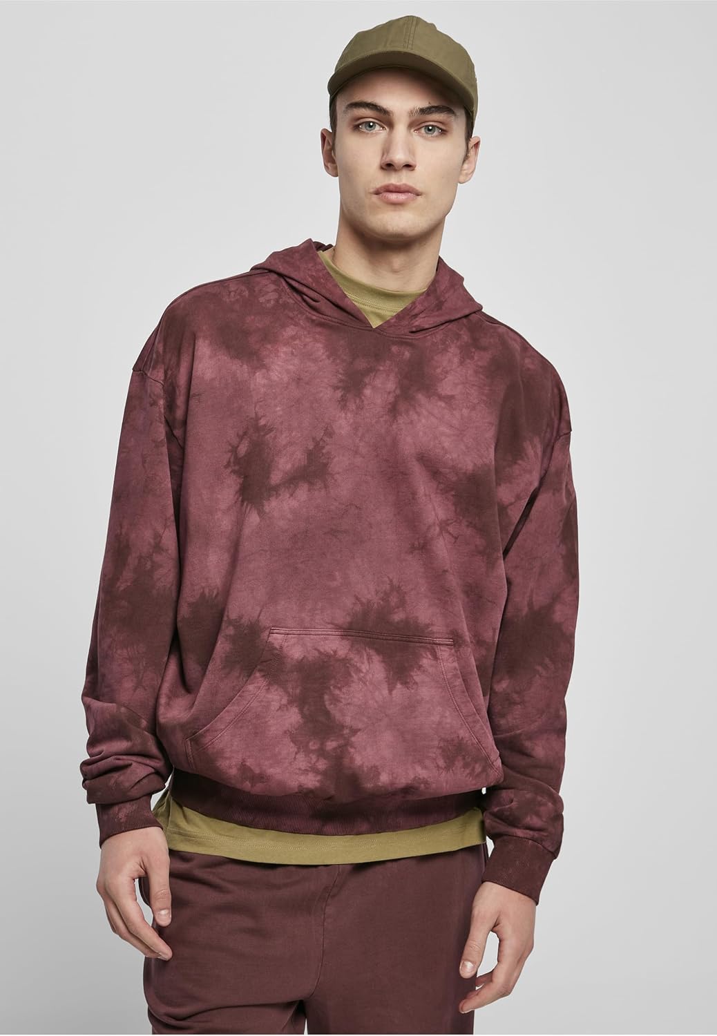 Urban Classics Herren Kapuzenpullover S Cherry, S Cherry