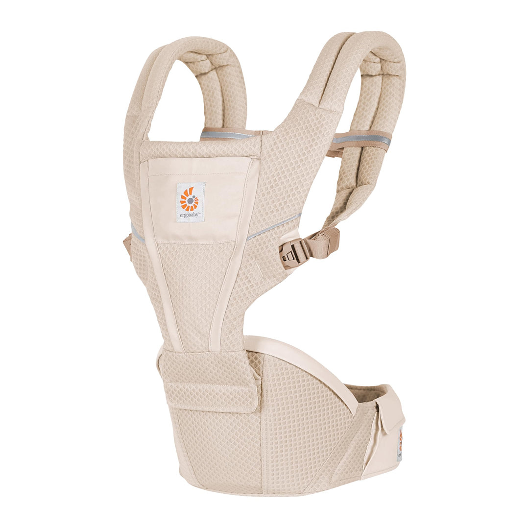 Ergobaby Alta Hip Seat Babytrage mit Babyhüftsitz für Babys und Kleinkinder ab 4 Monaten (5,5 kg - 2
