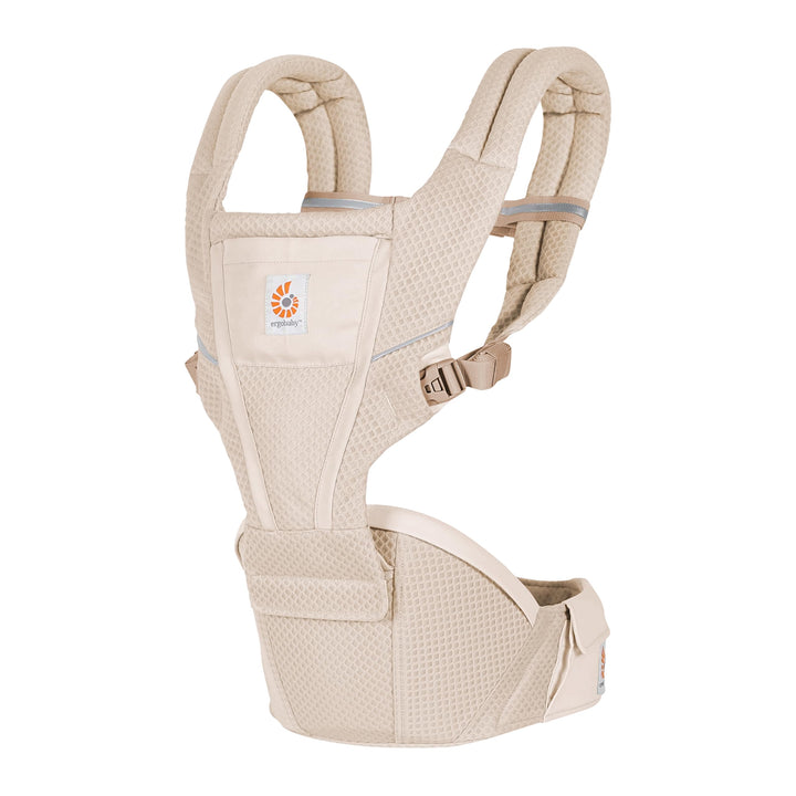 Ergobaby Alta Hip Seat Babytrage mit Babyhüftsitz für Babys und Kleinkinder ab 4 Monaten (5,5 kg - 2