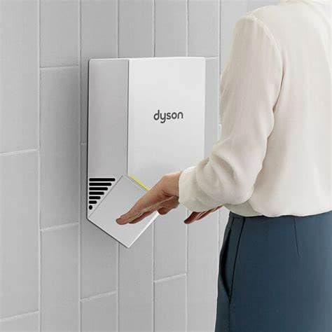 Dyson Airblade™ - HU02 White - Plug&Play aus Polycarbonat, Luft Klinge V elektrischer Handtrockner z