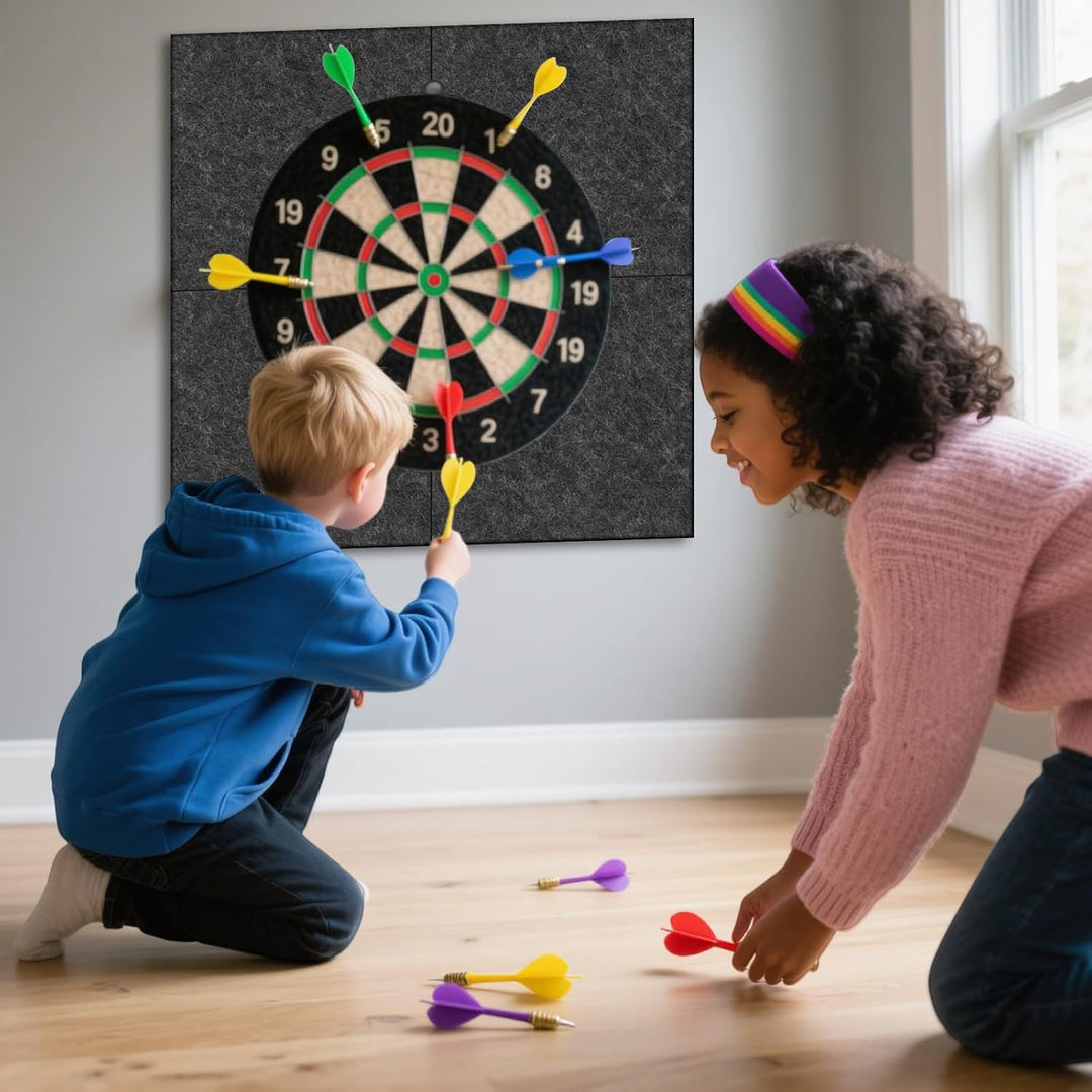 Filz Dartboard-Wandschutz, Selbstklebende Dartscheiben Umrandung, Dartscheibe Wandschutz, Korkplatte