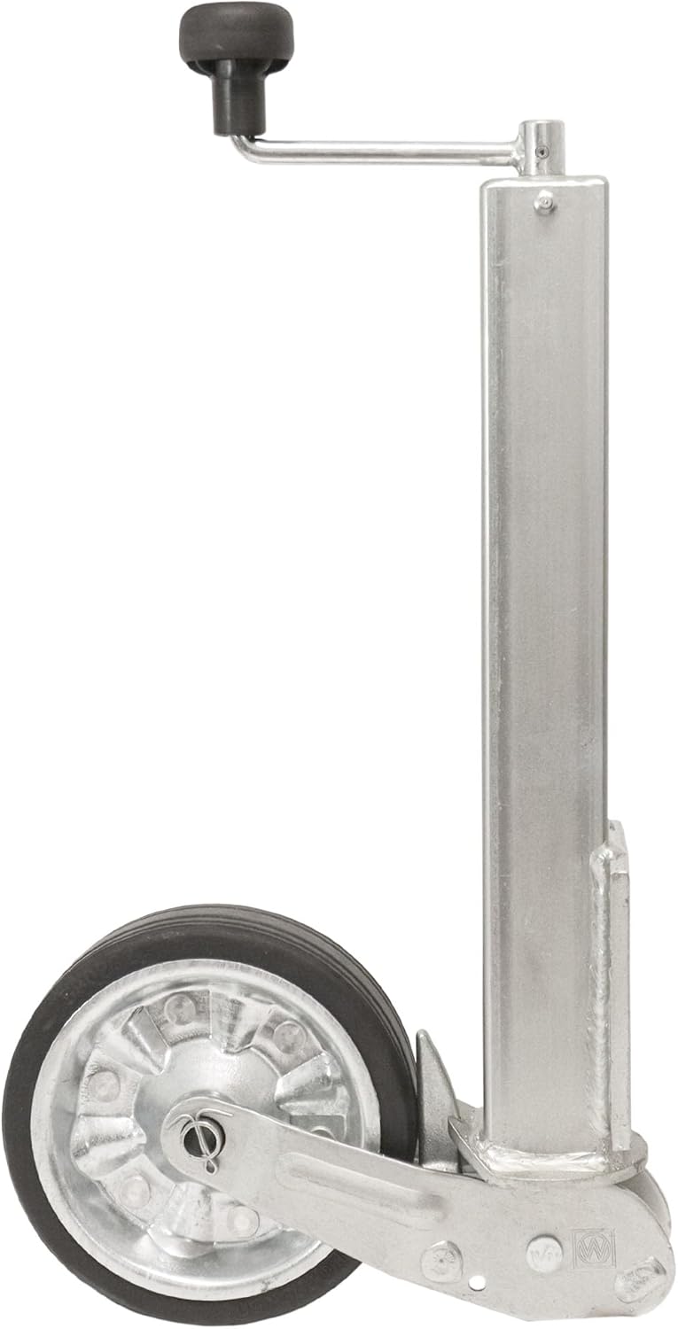 The Drive | Anhänger Stützrad 500KG | vollautomatik | 60x60mm Vierkant-Rohr mit 6-Loch Anbauflansch