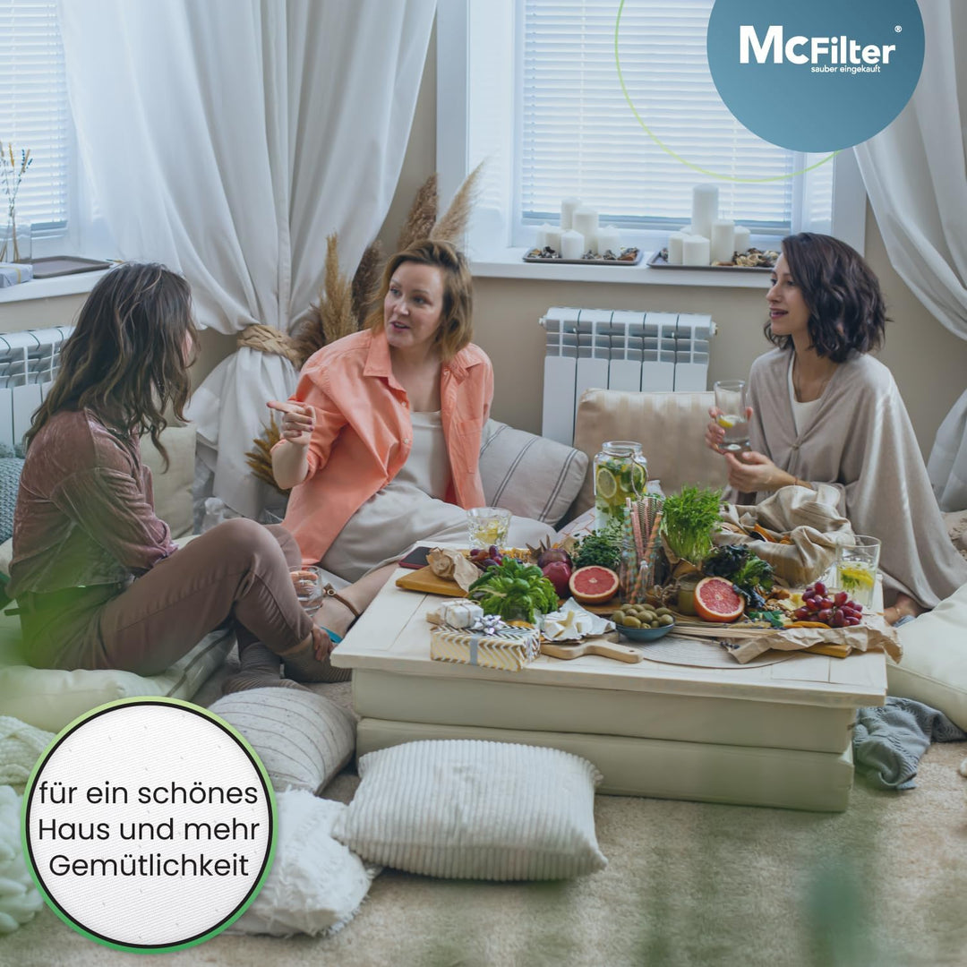 McFilter I 20 Staubsaugerbeutel geeignet für Grundig Bodyguard VCC 4950, VCC 3650, VCC 3850 A, VCC 4