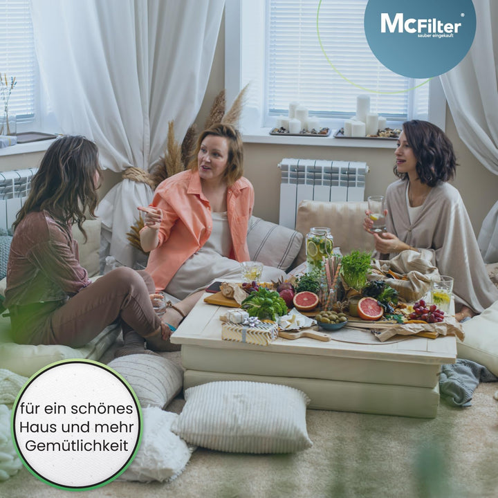 McFilter I 20 Staubsaugerbeutel geeignet für Grundig Bodyguard VCC 4950, VCC 3650, VCC 3850 A, VCC 4