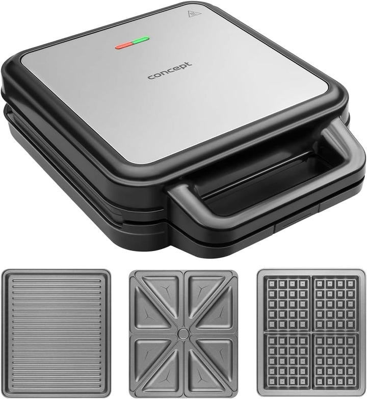 SV3080 Sandwich maker with exchange plates FAMILY 3in1 1200 W