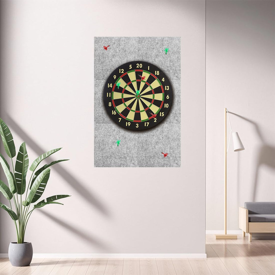 Dart Wandschutz, Filz-Dartboard-Wandschutz, Wandschutz Dartscheibe, Selbstklebende Dartscheiben Umra