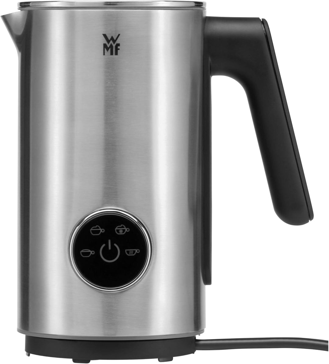 WMF Lumero Design-Milchaufschäumer elektrisch, Frappe Mixer, 100-250 ml, Touch-Display, LED-Licht, 5