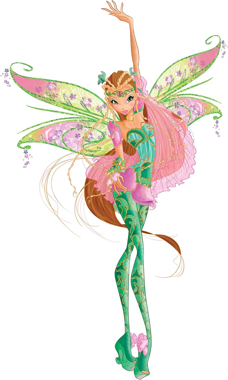 Ciao 11190 - Flora Bloomix Winx Club Kostüm, 4-6 Jahre 4-6 Jahre Flora, 4-6 Jahre Flora