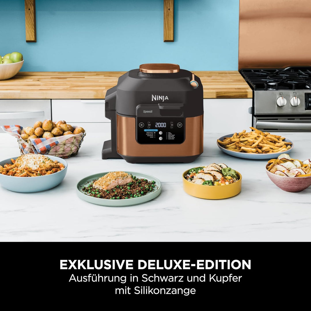 Ninja Speedi Multikocher, 5,7L, 10-in-1 Multicooker, Airfryer Heissluftfritteuse, Slow Cooker Langsa