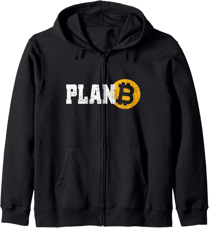 Bitcoin Plan B Kryptowährung BTC Für Bitcoin Fan & Millionär Kapuzenjacke