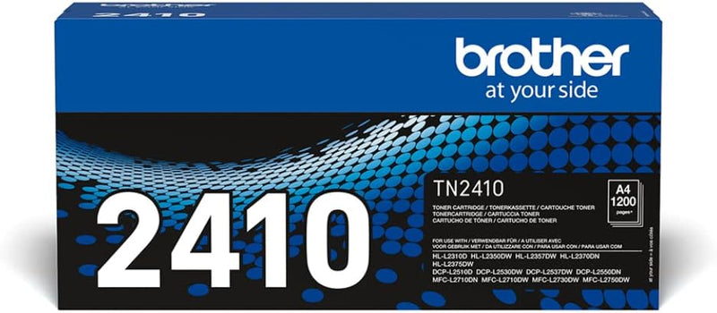 Brother Original TN-2410 Tonerkartusche Schwarz für 1.200 Seiten Single, Single