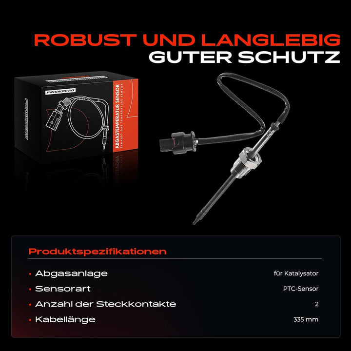 Abgastemperatursensor Vor RPF für C-Klasse E-Klasse W C S E-Klasse Cabriolet A207 M-Klasse 166 SLK R