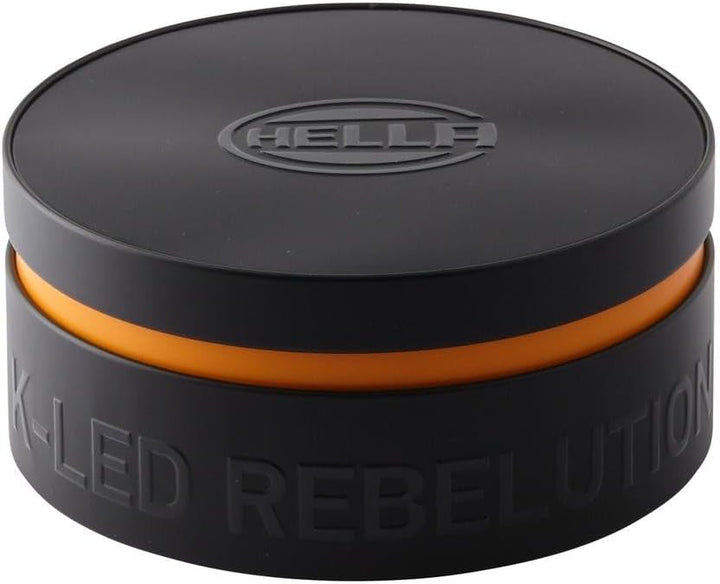 HELLA - LED-Rundumkennleuchte - K-LED Rebelution - 12/24V - Gelb - geschraubt - Kabel: 150mm - Steck