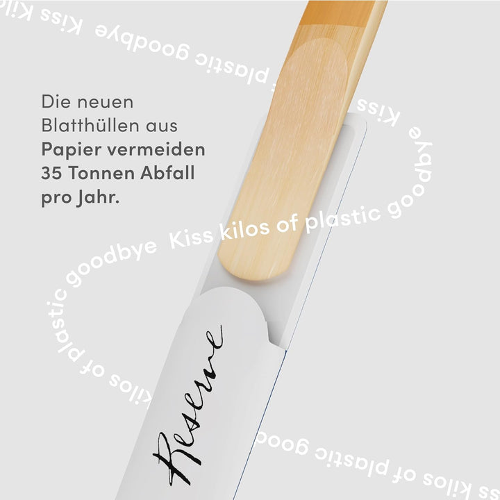 D'Addario Organisch Reserve Soprano Saxophon-Stimmzungen - Saxophonrohre - Das erste und einzige Bio