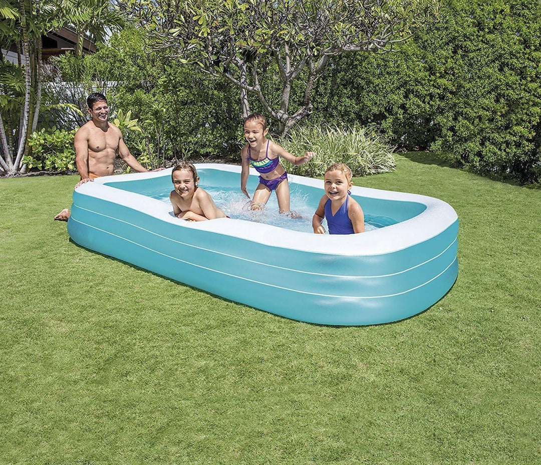 Intex Swim Center Family Pool - Kinder Aufstellpool - Planschbecken - 305 x 183 x 56 cm - Für 6+