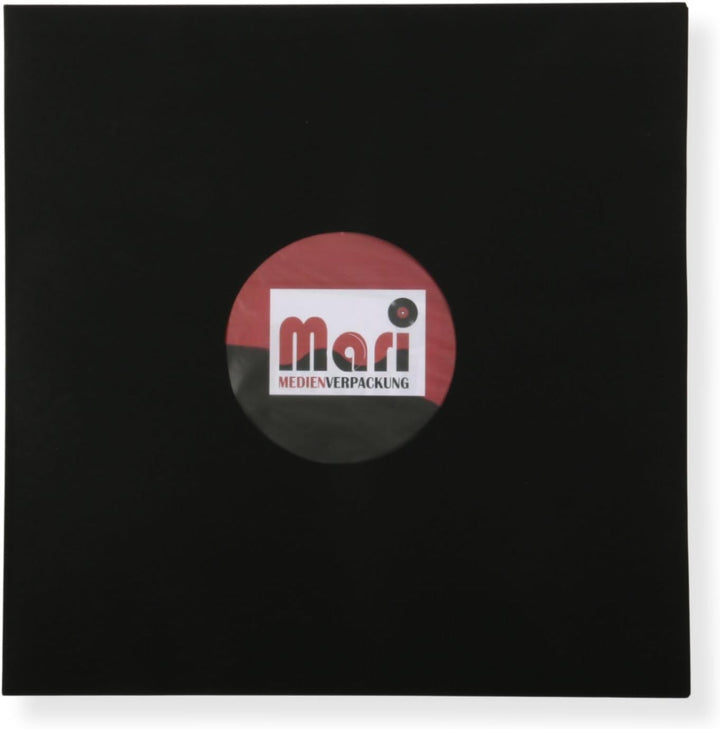 400 Stück LP Schallplatten Innenhüllen schwarz gefüttert 80 gramm Vinyl LP Maxi Single