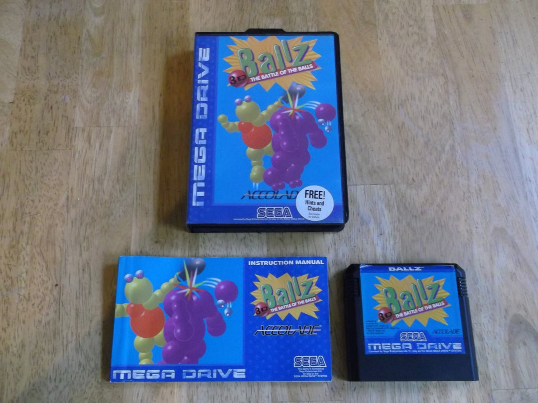 Ballz 3D: The Battle of the Balls (Mega Drive) gebr.