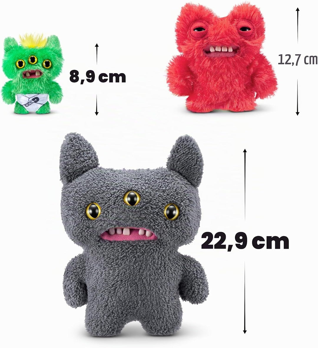 Fuggler Fugg Familie von ZURU Funny Ugly Monster, Plüsch, zum Sammeln, Spielzeug (Reeko), Reeko
