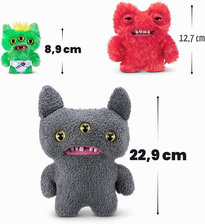 Fuggler Fugg Familie von ZURU Funny Ugly Monster, Plüsch, zum Sammeln, Spielzeug (Reeko), Reeko